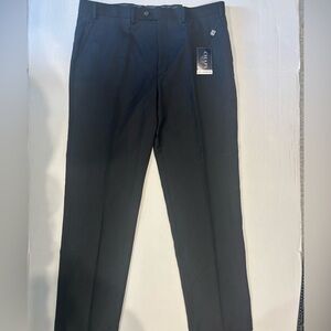 NEW Chaps Suit Separates Men's Gray Pinstripe Pleated Dress Pants 38x32 NWT